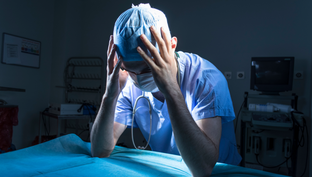 what happens if a surgeon makes a mistake